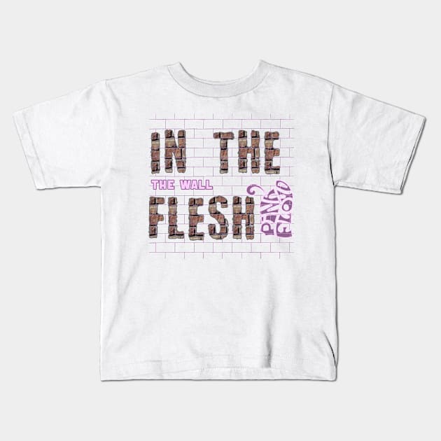 IN THE FLESH TOUR 1977 (PINK FLOYD) Kids T-Shirt by RangerScots